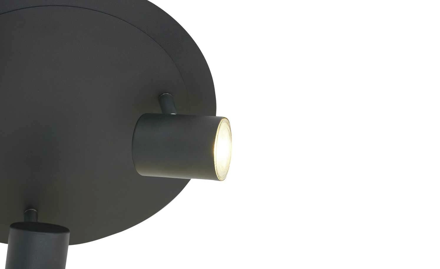 Paul Neuhaus Deckenstrahler, 3-flammig, schwarz `Rondell` – Bild 6