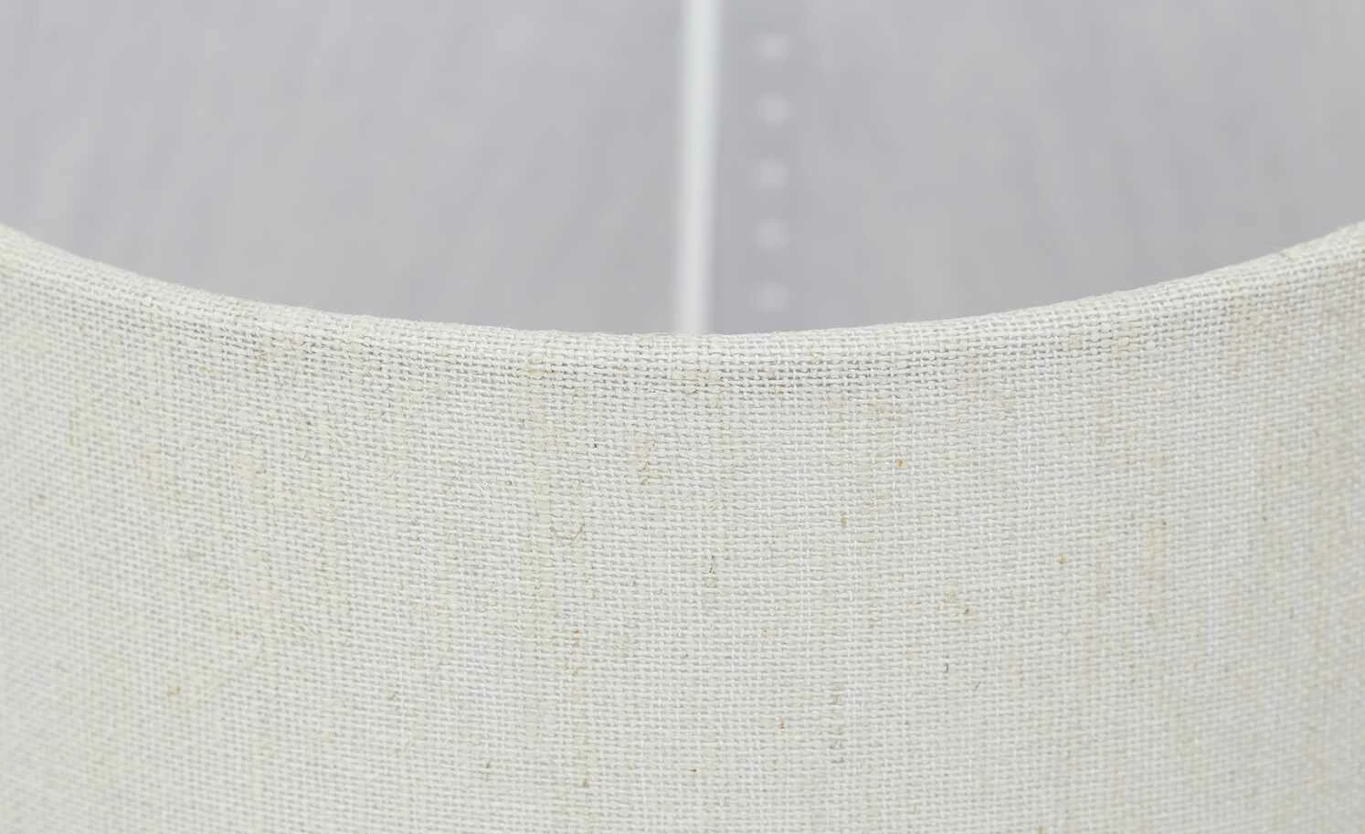 HOME STORY Treibholz-Stehleuchte, 3-flammig, schwarz mit Jute Schirm – Bild 8