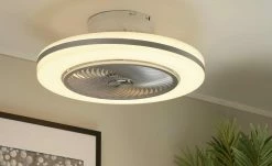 KHG Smart-Home Deckenventilator, weiß