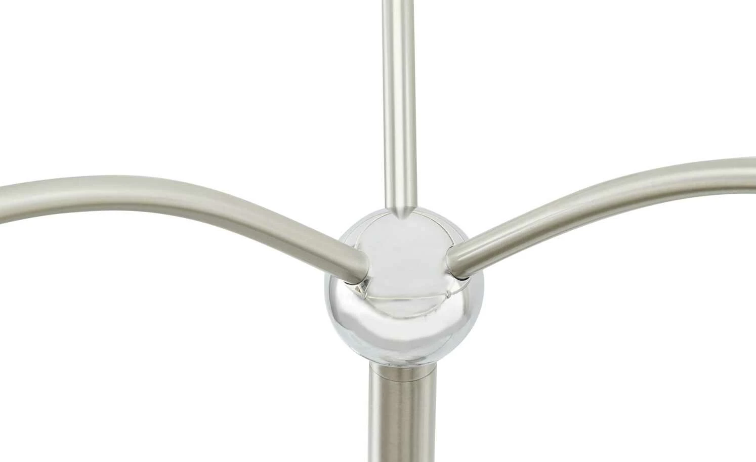 Trio LED-Tischleuchte, Nickel-matt, geschwungen | silberfarben – Bild 7