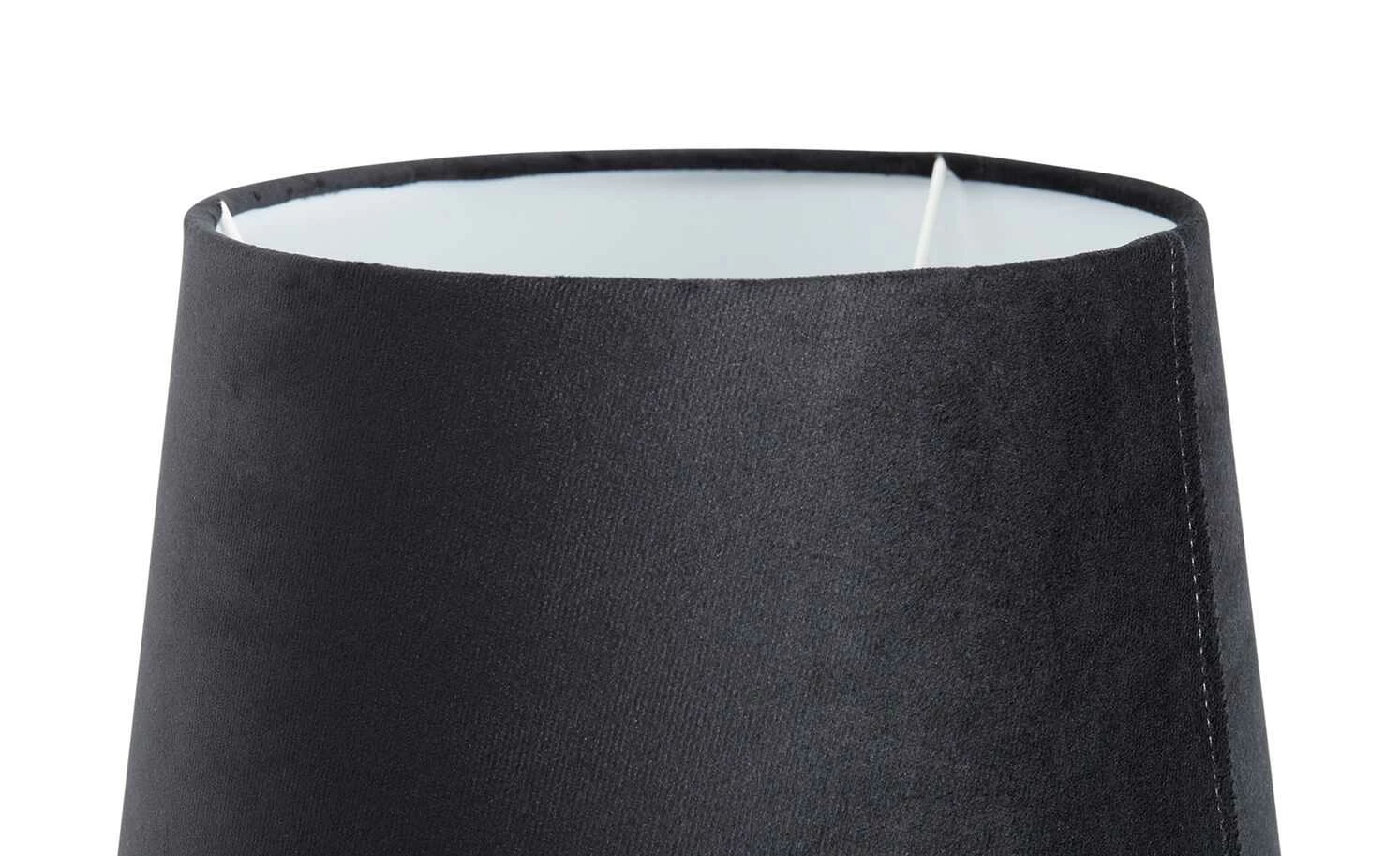 KHG Keramik-Tischleuchte, 1-flammig, schwarz ´Vögel´ – Bild 7