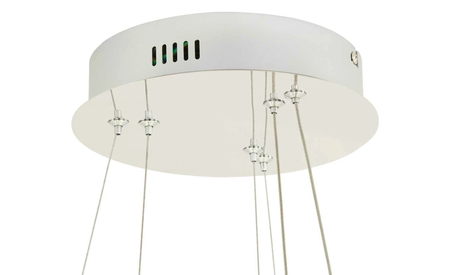 KHG LED-Kristall-Pendelleuchte, chrom – Bild 6