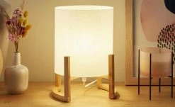 for friends Tischleuchte, 1-flammig, Bambusgestell