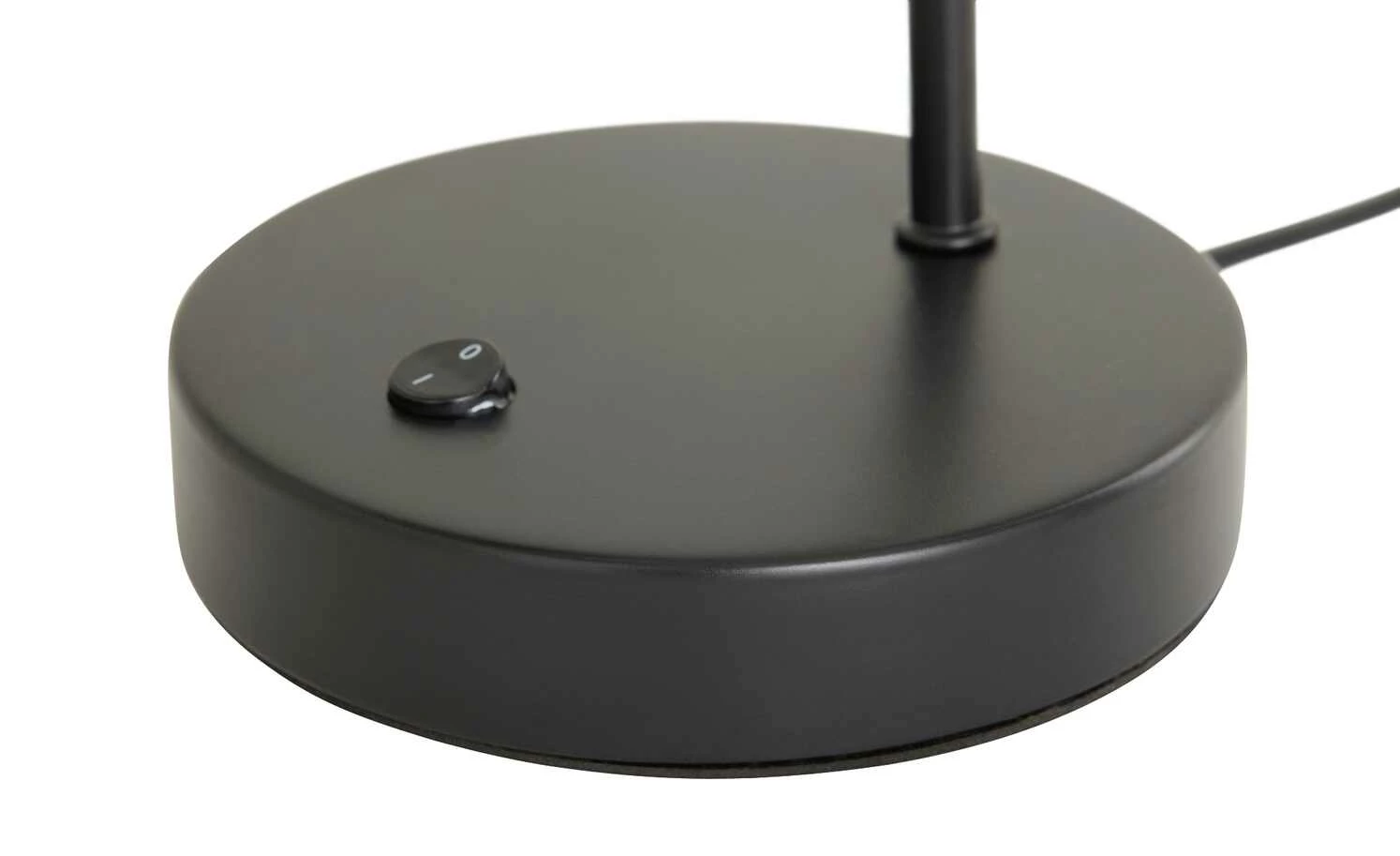 KHG LED-Tischeuchte, 1-flammig, schwarz/ Rauchglas – Bild 4