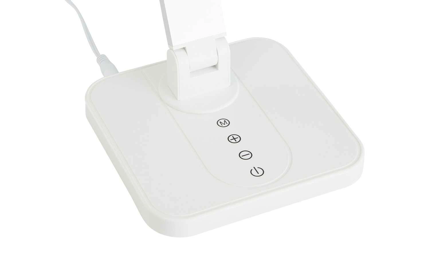 KHG LED-Tischleuchte, 1-flammig, Alu/weiß – Bild 10