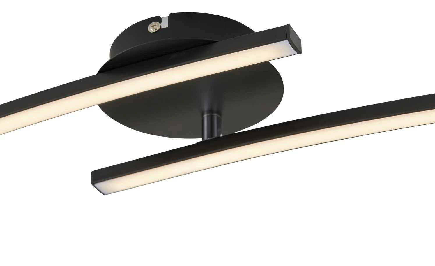 KHG LED-Deckenleuchte, 2-flammig, schwarz – Bild 3