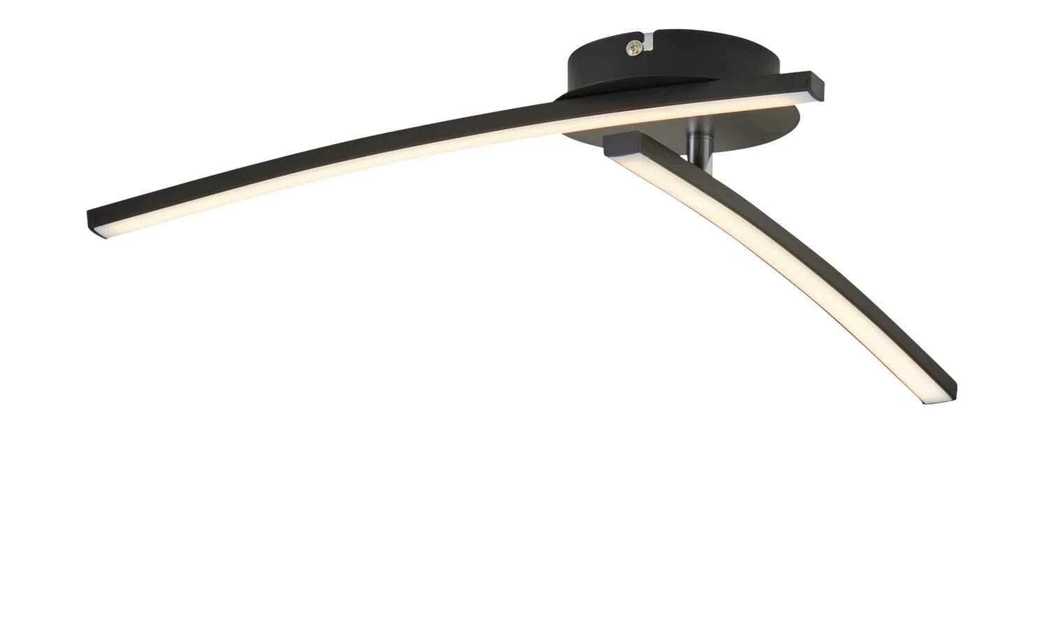 KHG LED-Deckenleuchte, 2-flammig, schwarz – Bild 4