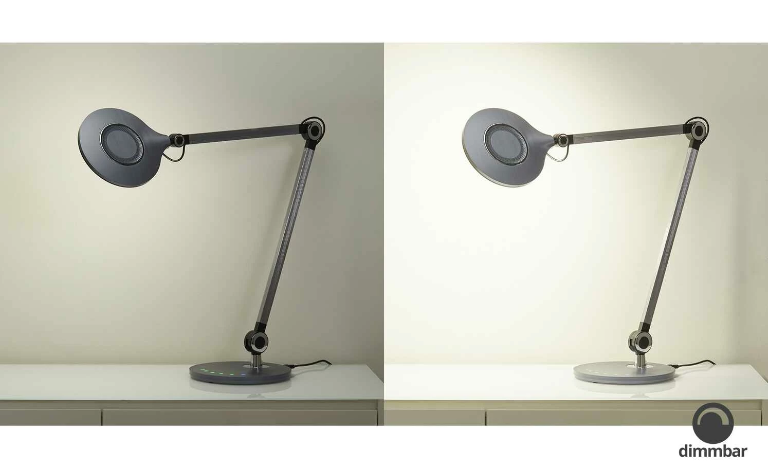 Meisterleuchten LED-Schreibtischleuchte, 1-flammig, schwarz