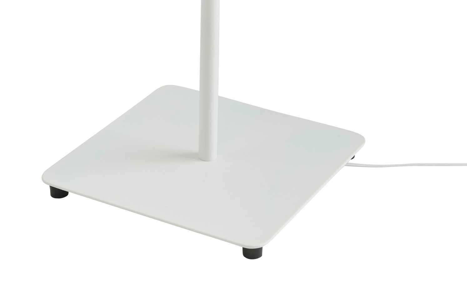 KHG LED-Stehleuchte, 1-flammig,weiß mit Schwanenhals – Bild 3