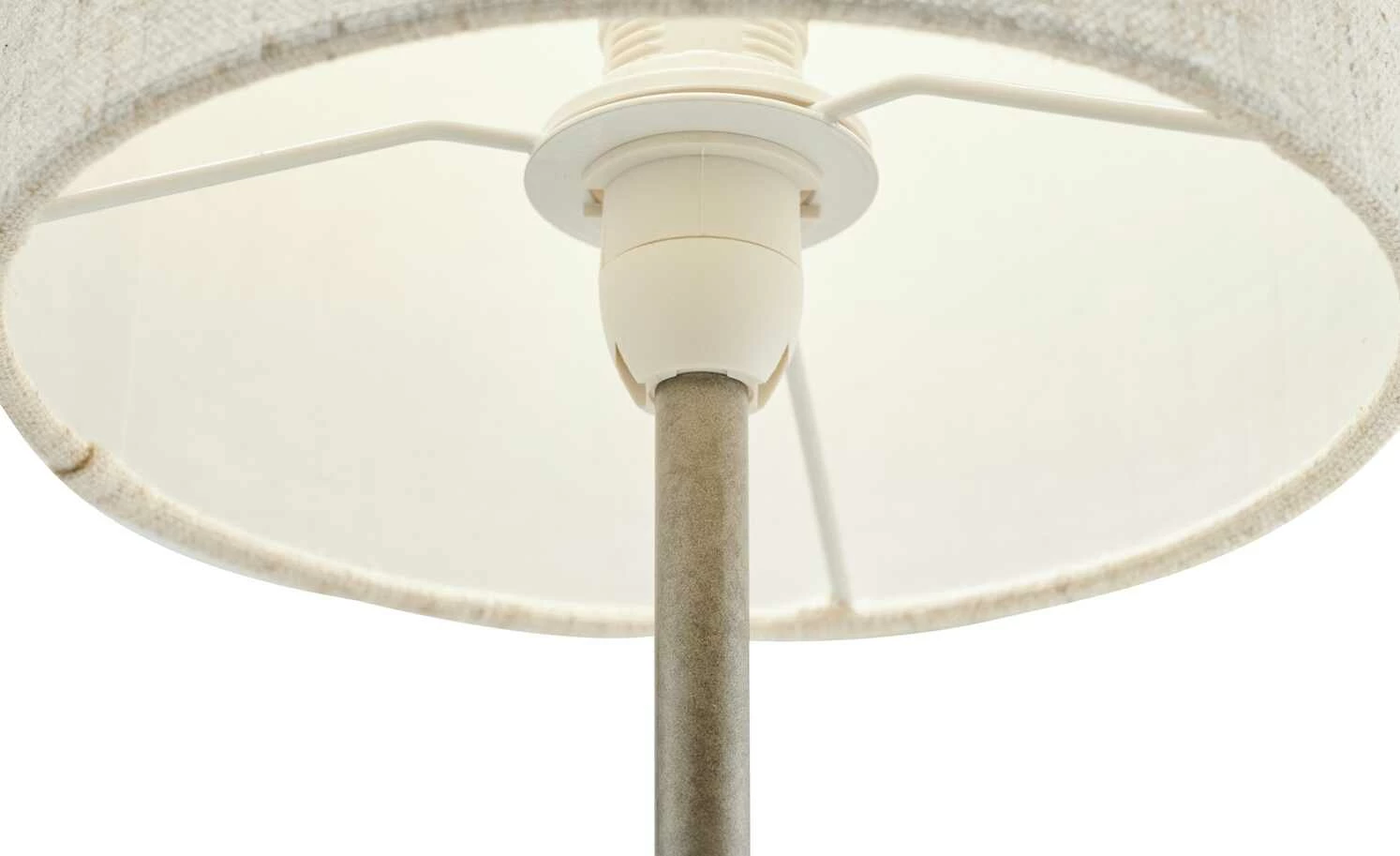 Trio Tischleuchte, 1-flammig, Nickel-antik/Pinienholz – Bild 3