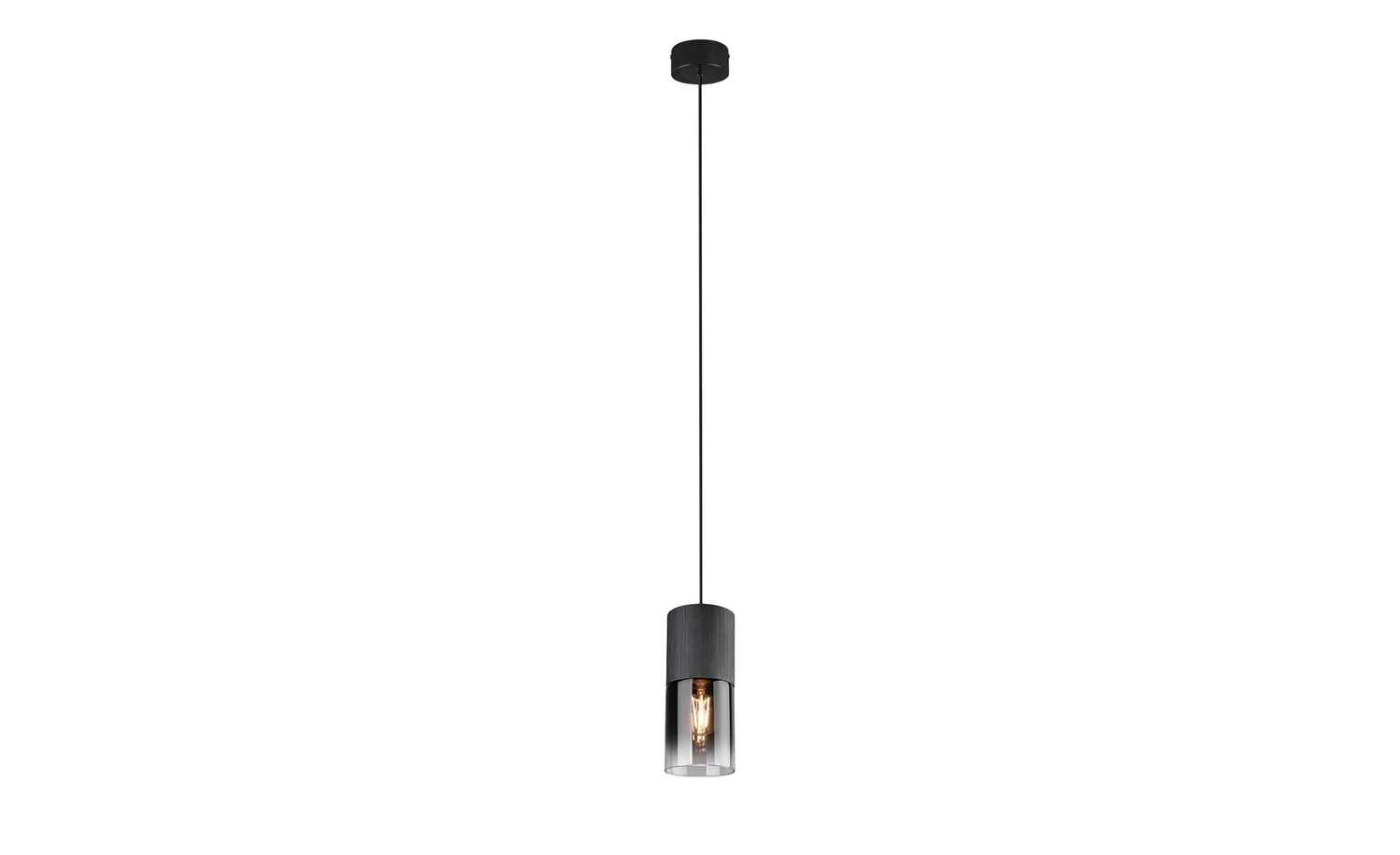 Trio Pendelleuchte, 1-flammig, Rauchglas schwarz – Bild 4