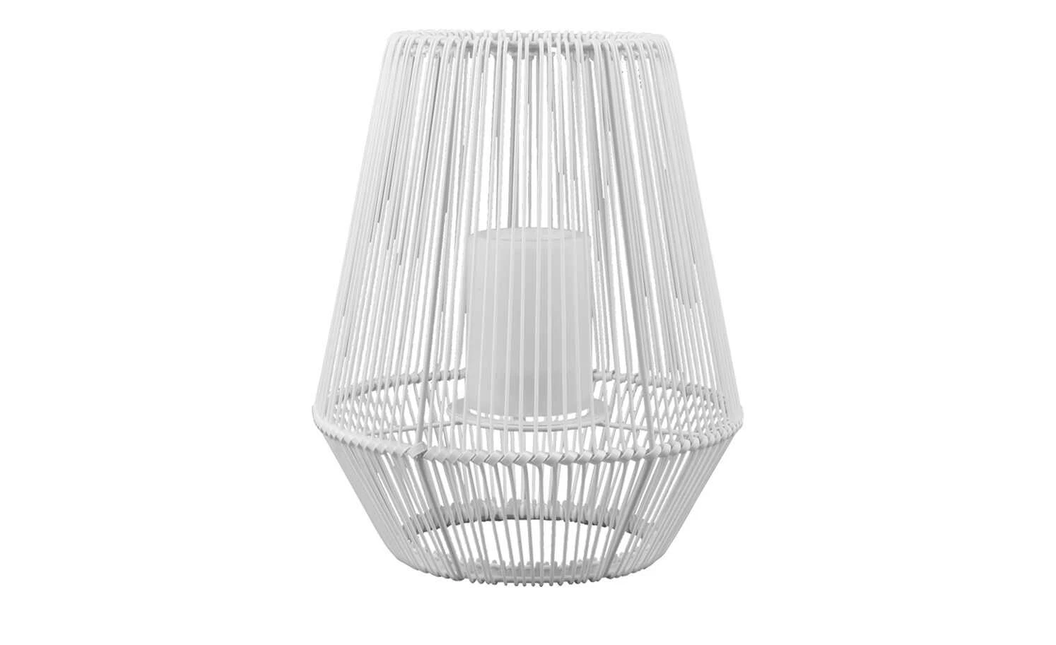 Trio Solar-Außen-Tischleuchte, weiß – Bild 2