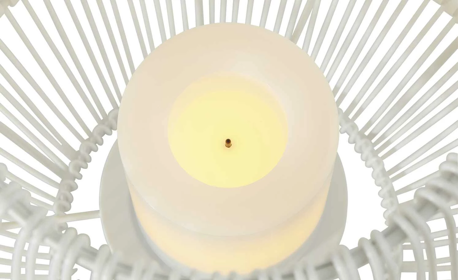 Trio Solar-Außen-Tischleuchte, weiß – Bild 5