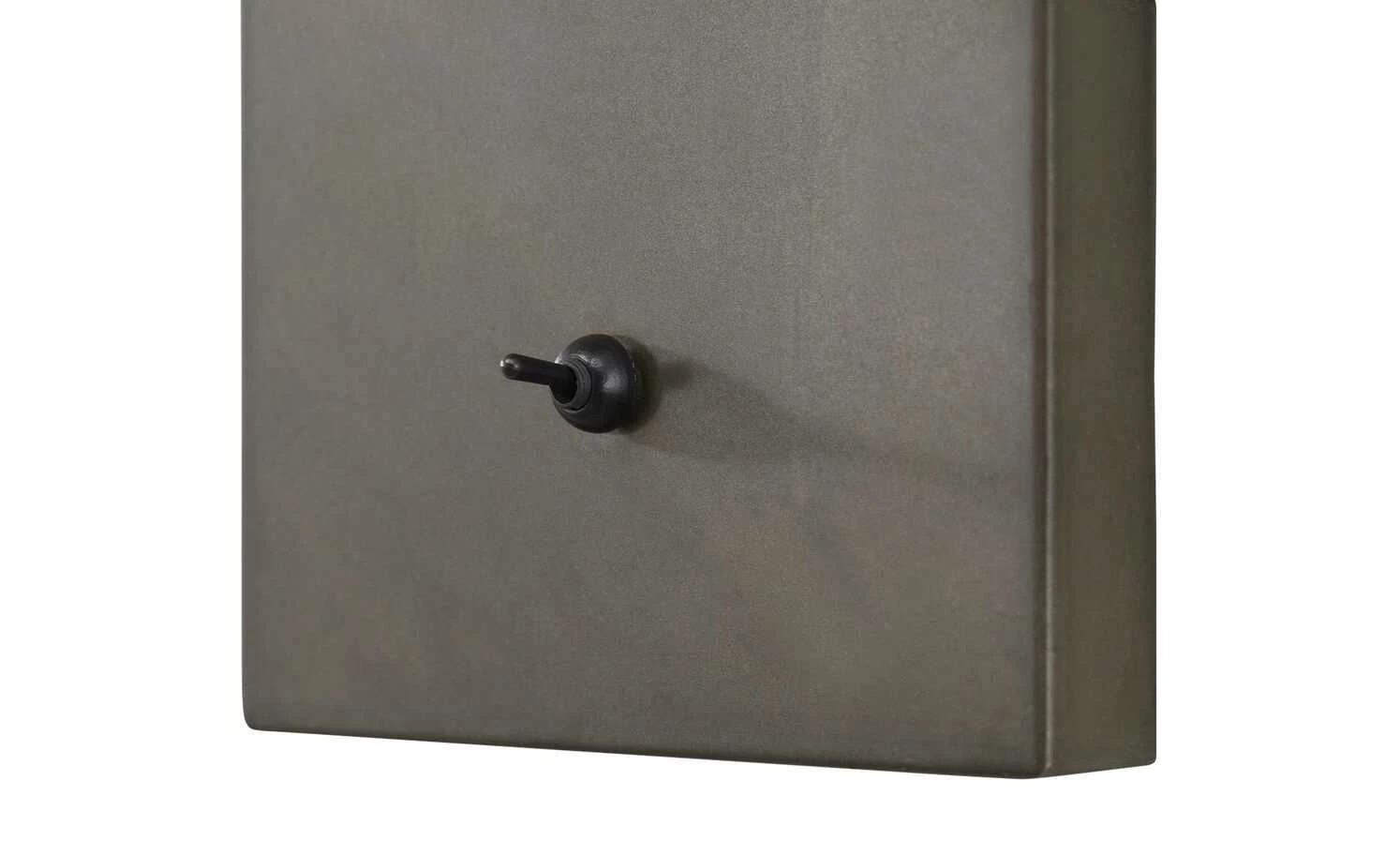 Wandleuchte, 1-flammig, schwarz/holz – Bild 3