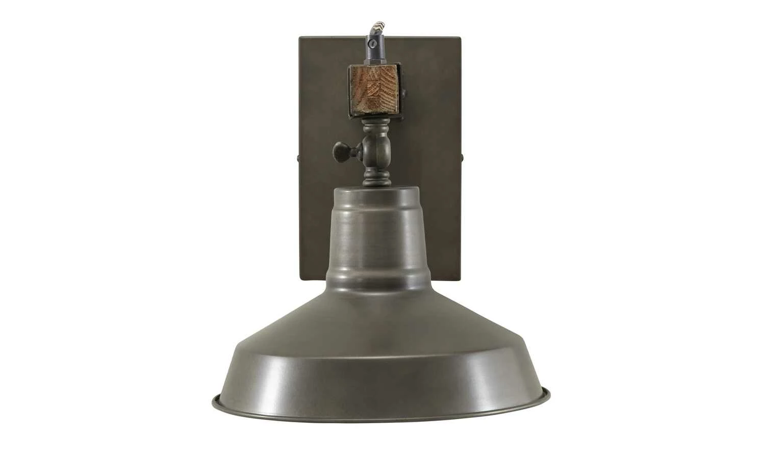 Wandleuchte, 1-flammig, schwarz/holz – Bild 6