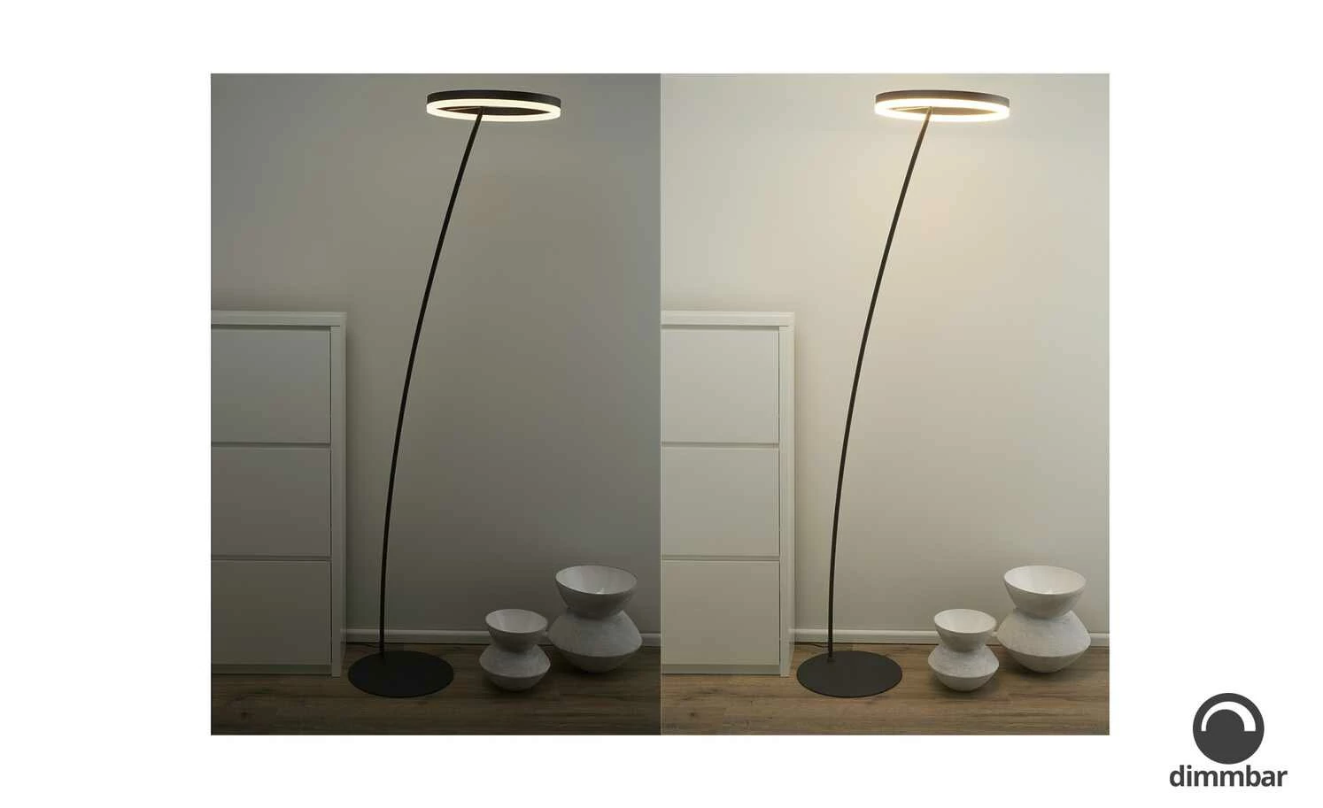 Paul Neuhaus LED-Stehleuchte, 1-flammig, anthrazit