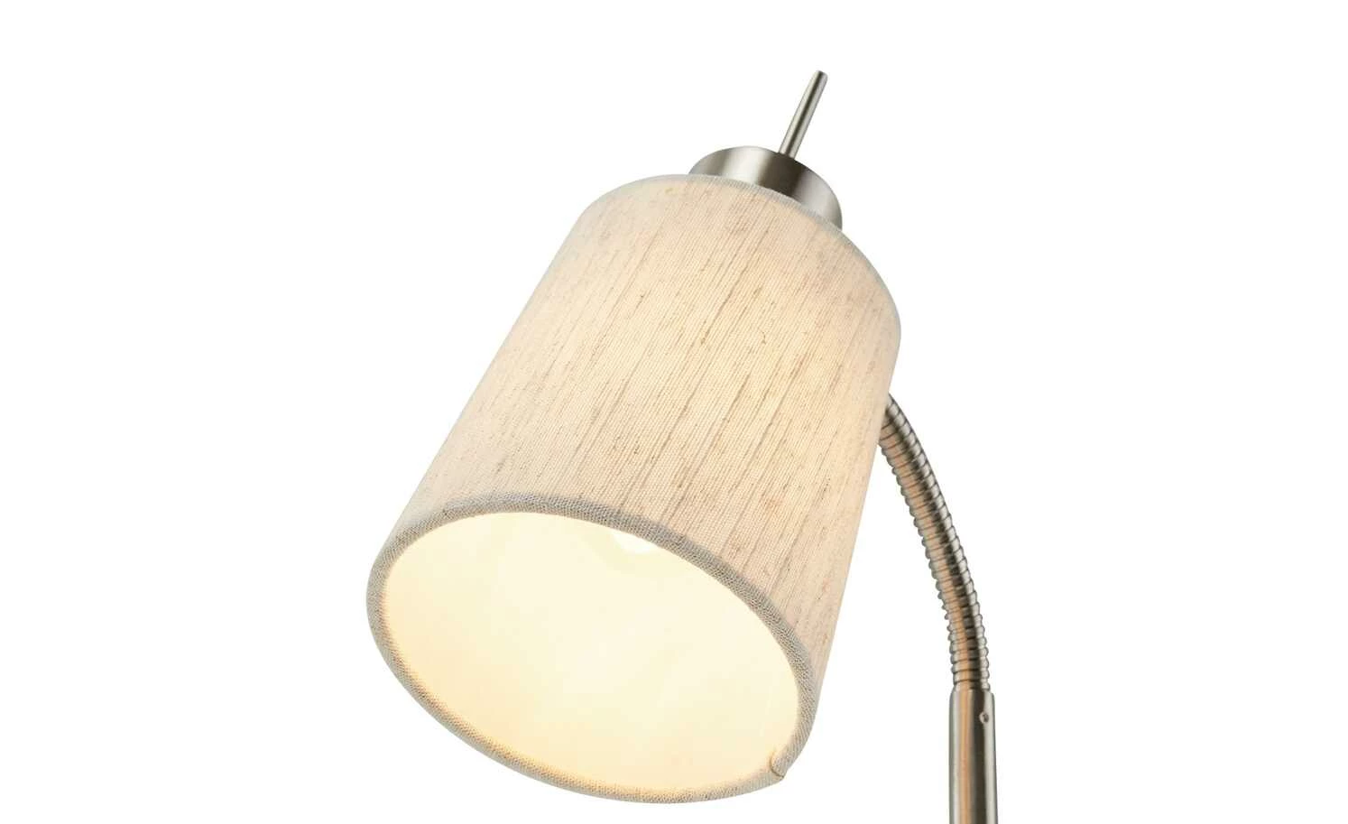 Tischleuchte, 1-flammig, Nickel matt – Bild 4