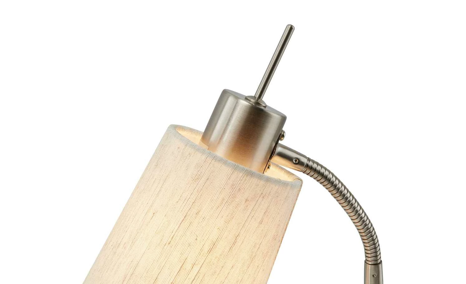 Tischleuchte, 1-flammig, Nickel matt – Bild 6