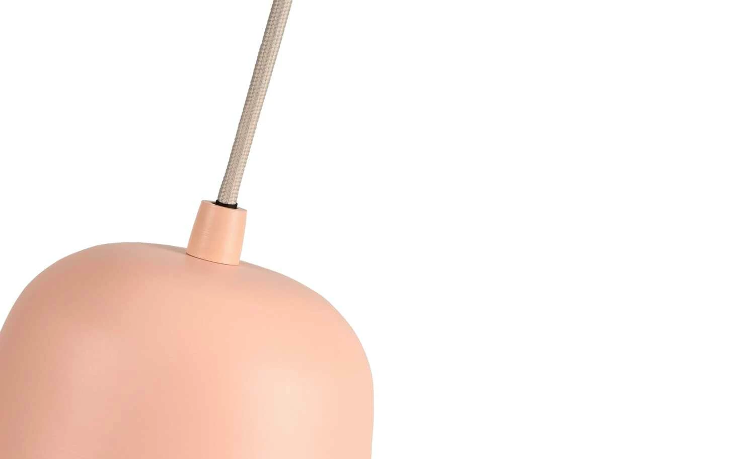 Pendelleuchte, 1-flammig Metall/rosa – Bild 5