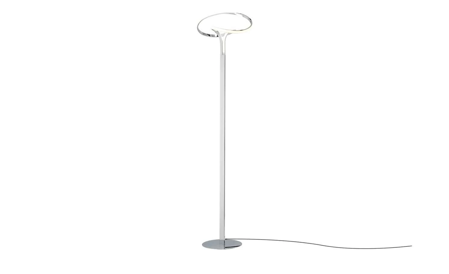 KHG LED-Stehleuchte, 1-flammig, chrom