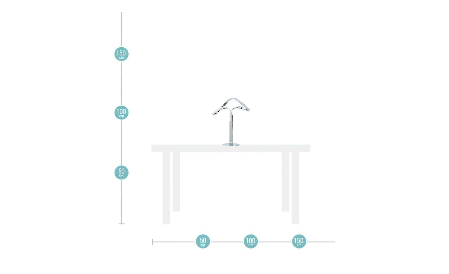 KHG LED-Tischleuchte, 1-flammig, chrom – Bild 7