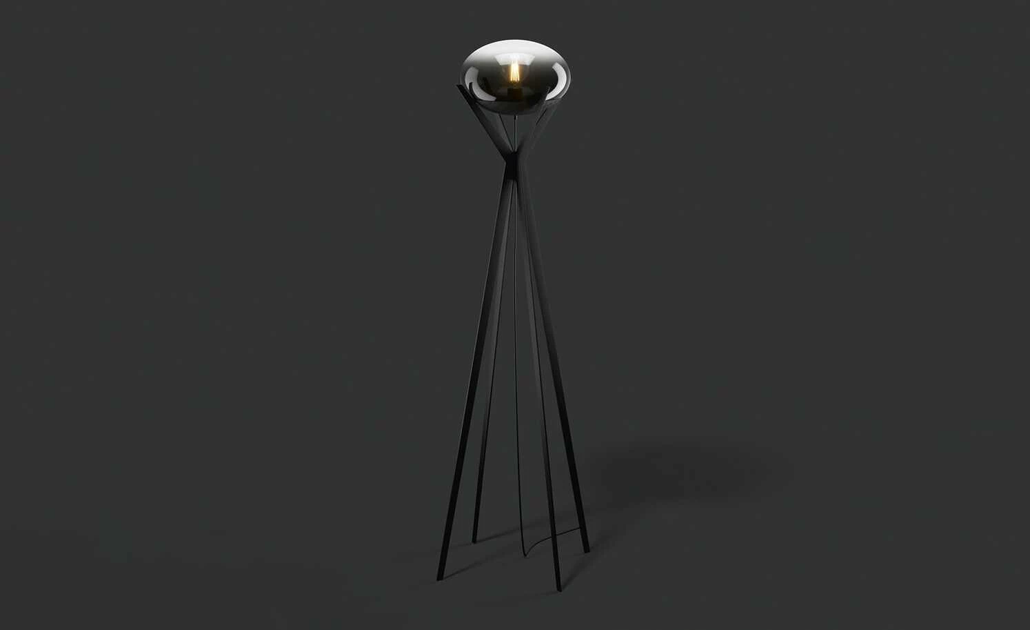 Stehleuchte 1-flammig Curves Lights – Bild 2