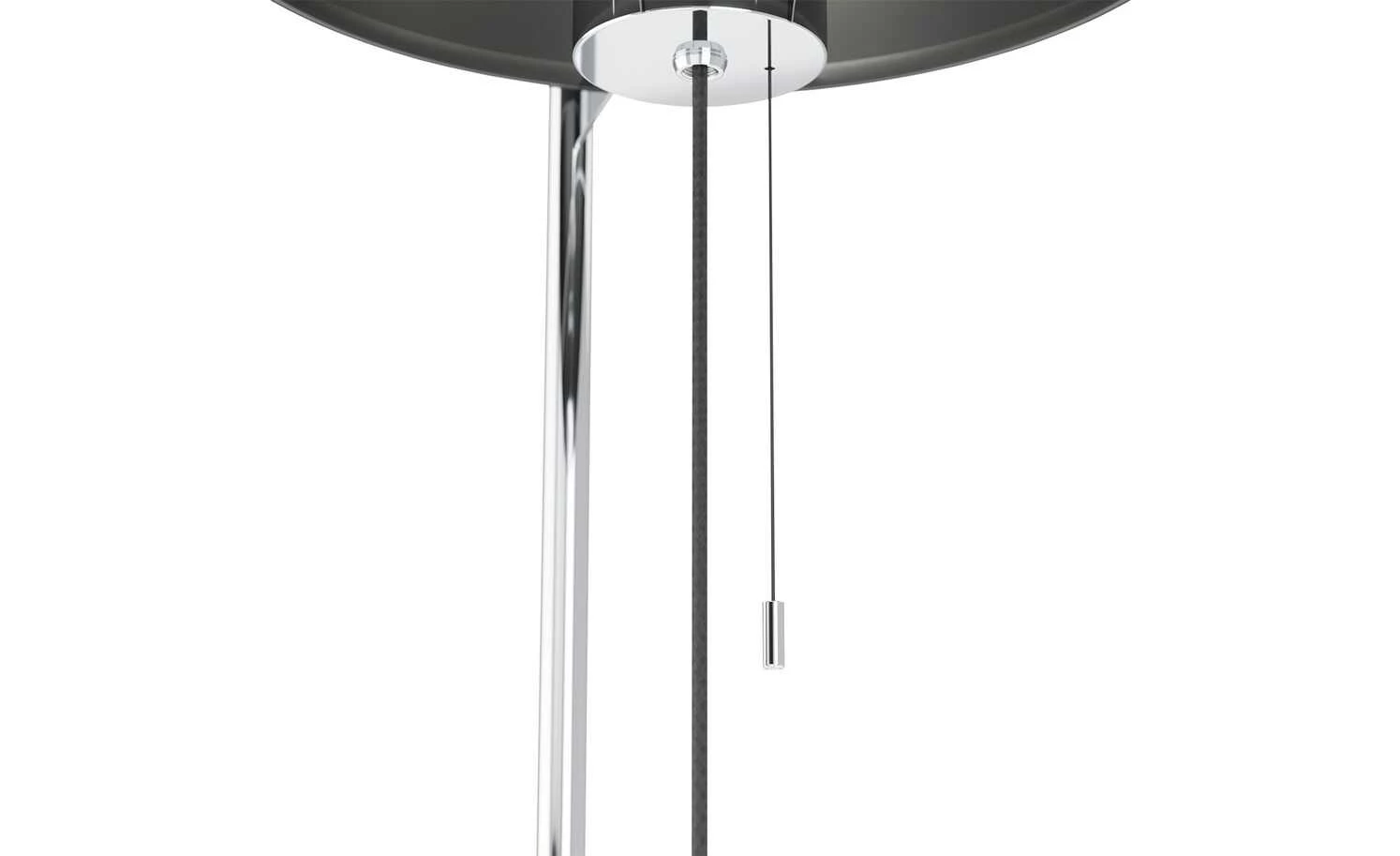 Stehleuchte 1-flammig Textil Round Lights Chrome – Bild 6