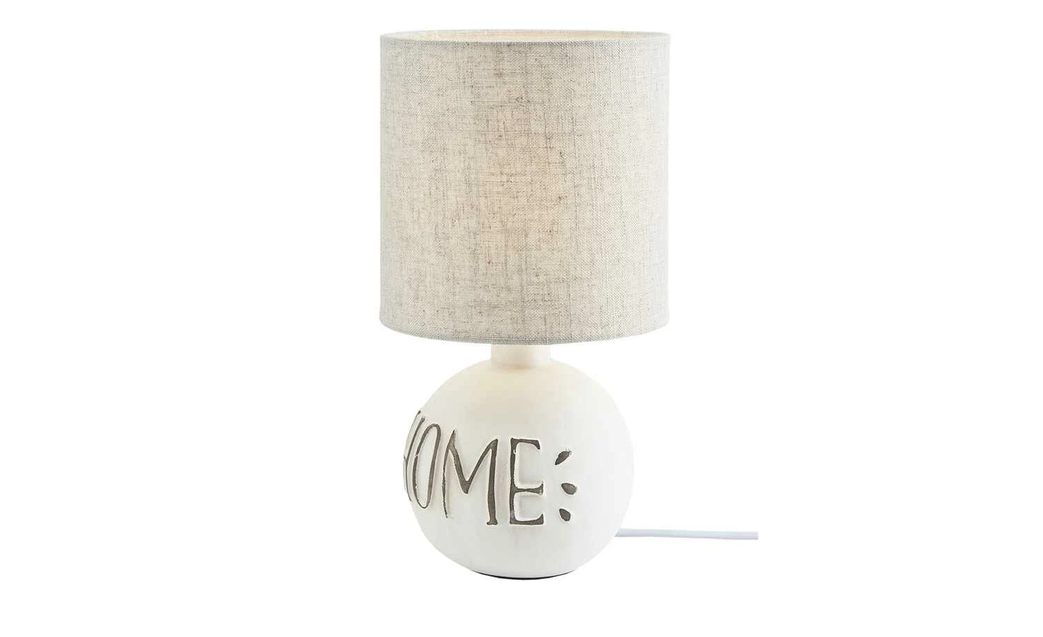 Trio Keramik-Tischleuchte, 1-flammig, grau ´Home` – Bild 7
