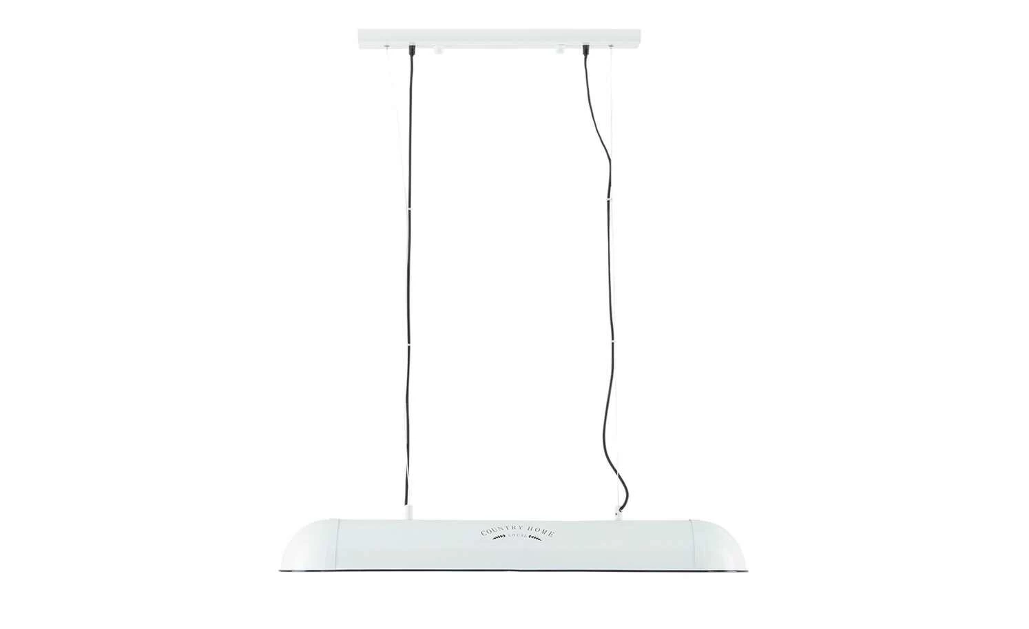 Pendelleuchte, 4-flammig, Metall weiß – Bild 2