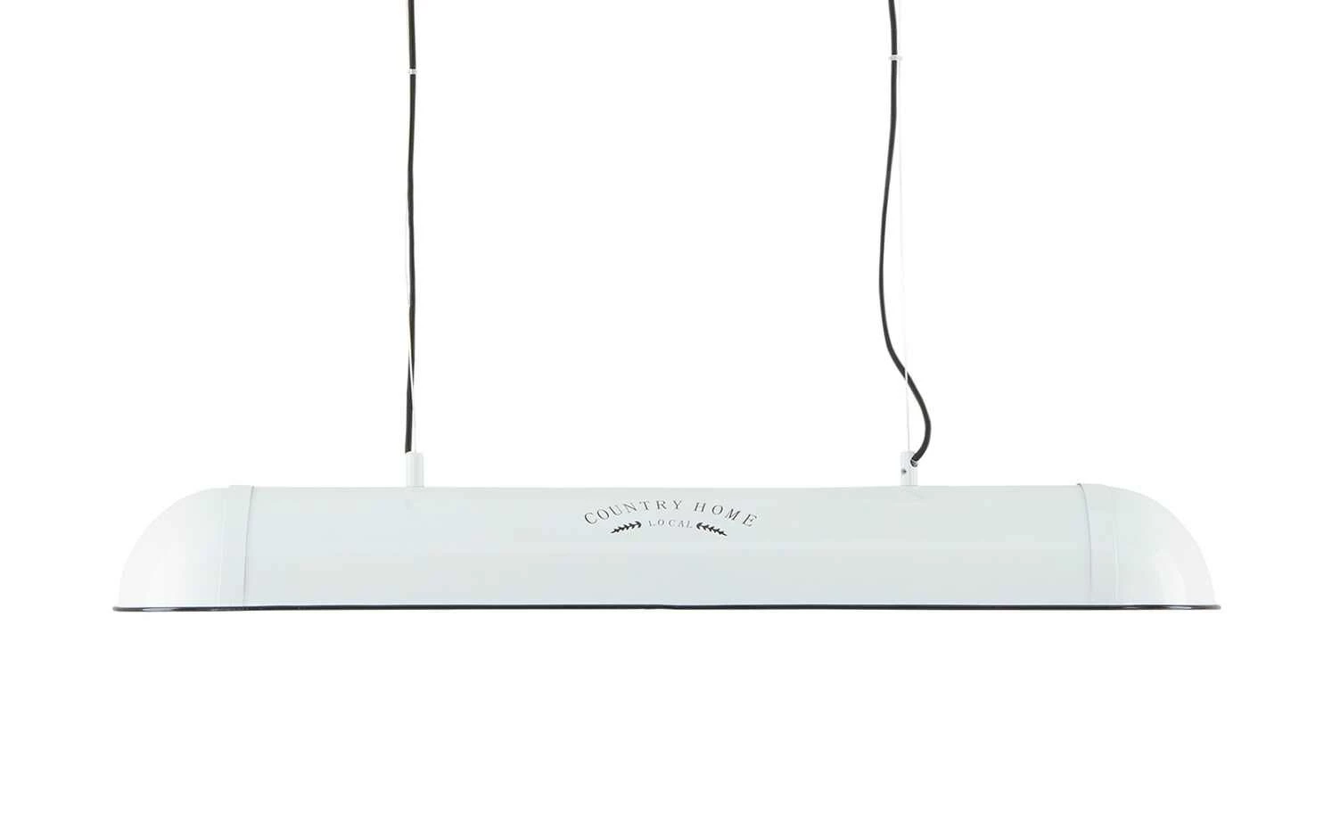 Pendelleuchte, 4-flammig, Metall weiß