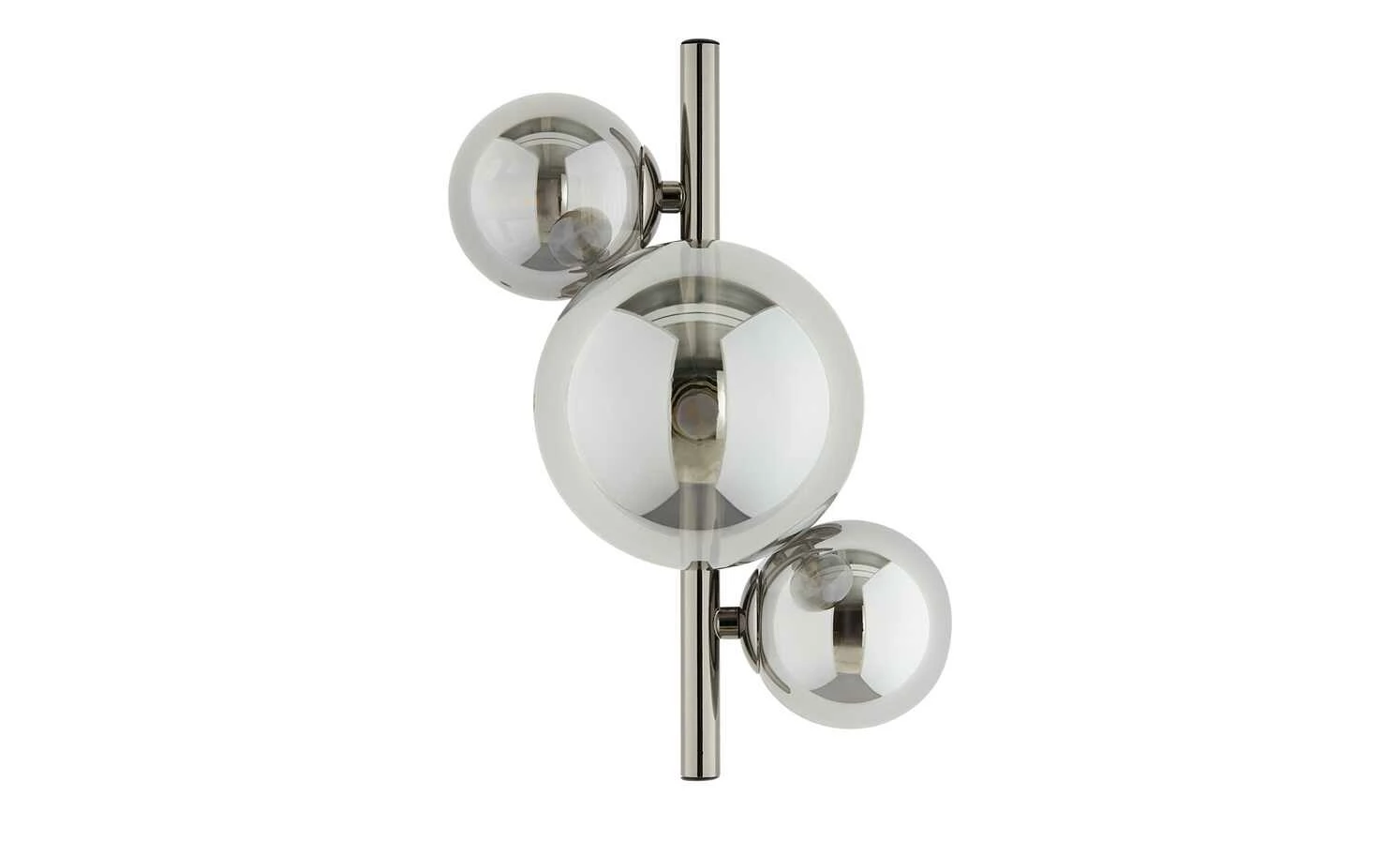 Wofi Wandleuchte, 3-flammig, schwarzchrom – Bild 3