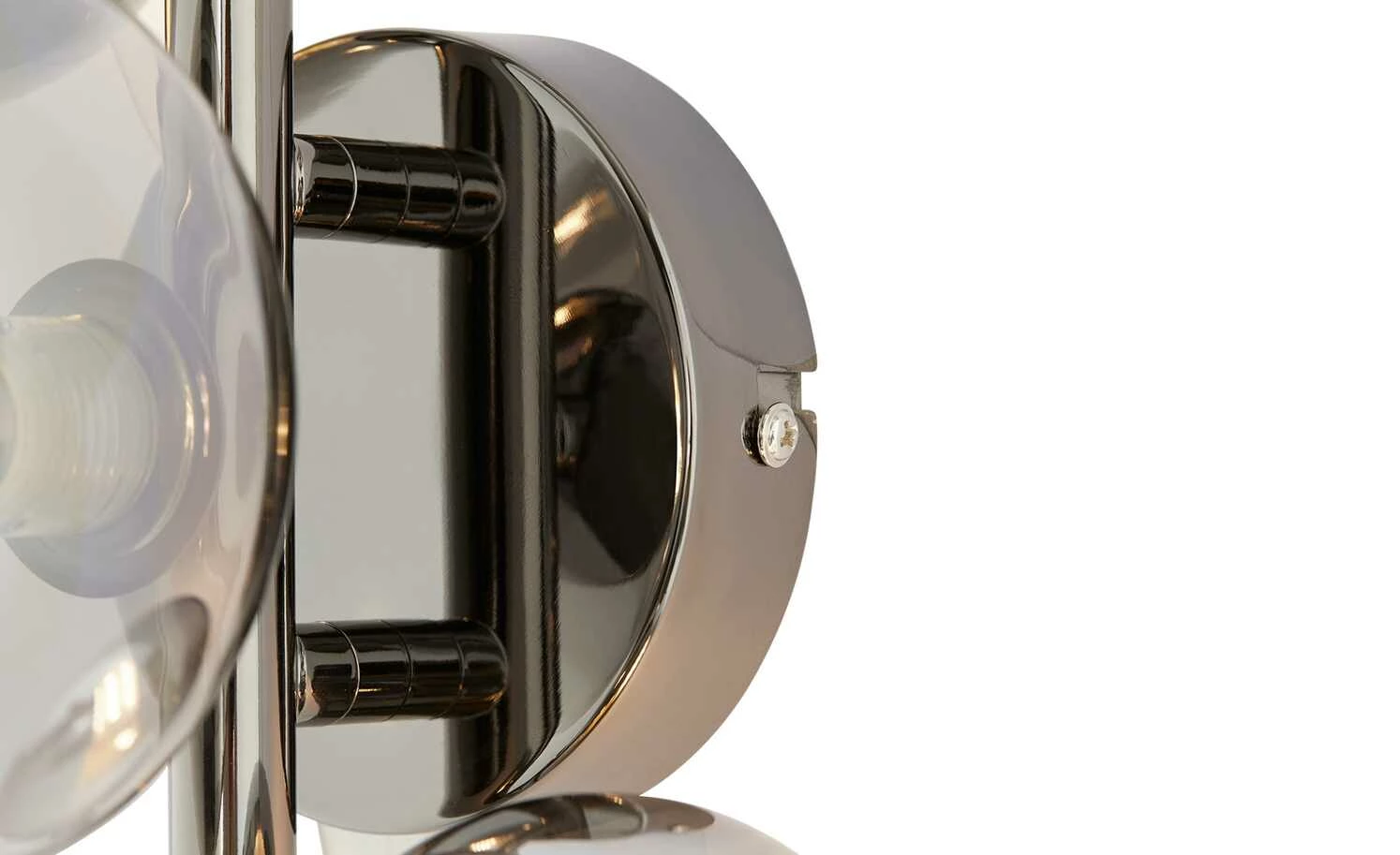 Wofi Wandleuchte, 3-flammig, schwarzchrom – Bild 5