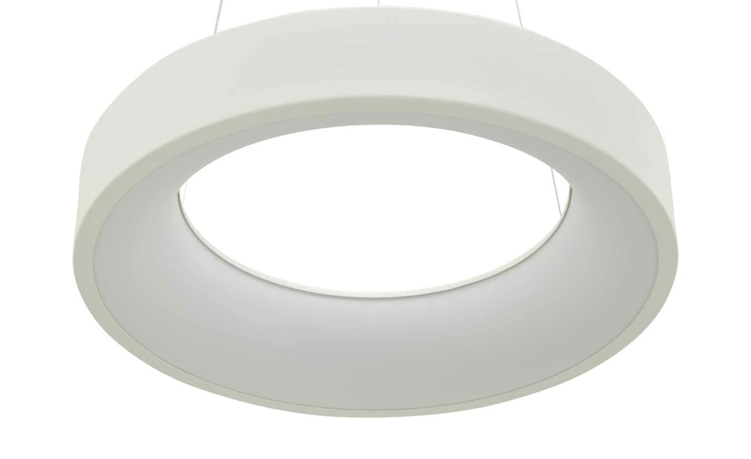 Wofi LED-Pendelleuchte, weiß mit indirekter Beleuchtung – Bild 13