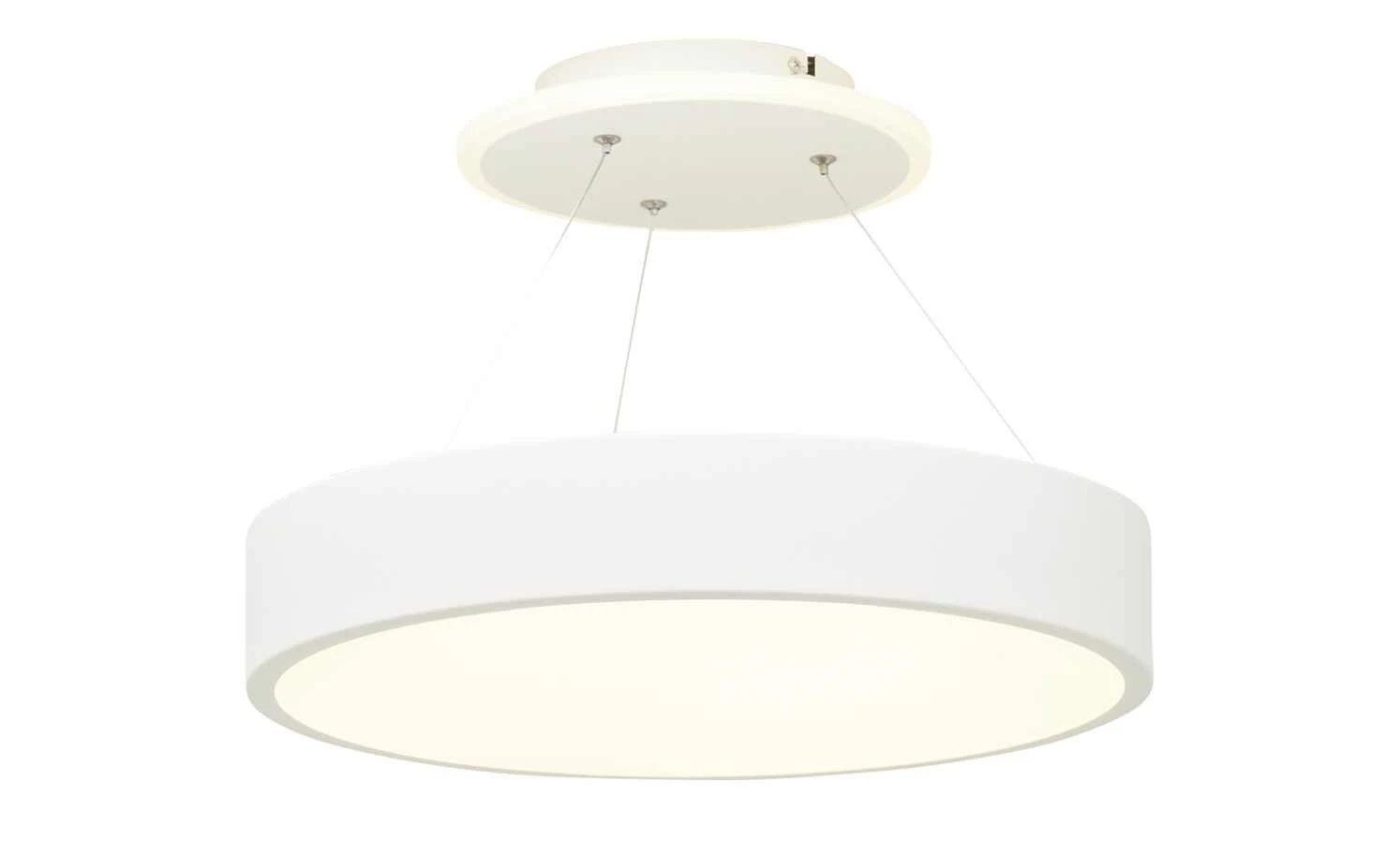 Wofi LED-Pendelleuchte, weiß mit indirekter Beleuchtung – Bild 6