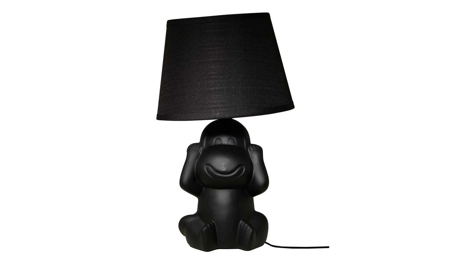 Trio Keramik-Tischleuchte, 1-flammig, schwarz – Bild 2