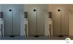 B-Leuchten LED-Stehleuchte, 1-flammig, schwarz