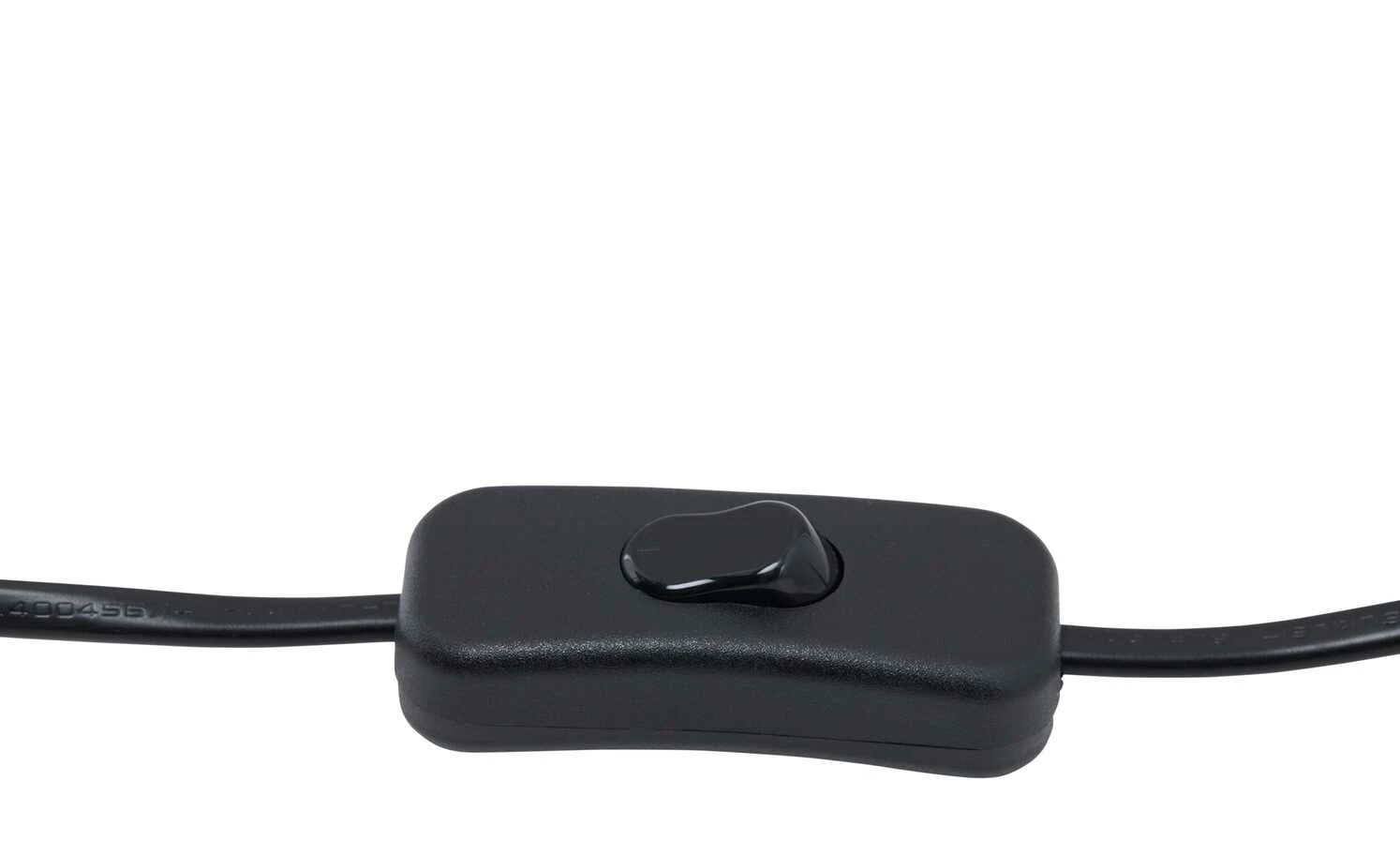 Wofi Tischleuchte, 2-flammig, schwarz/ gold abgesetzt – Bild 6