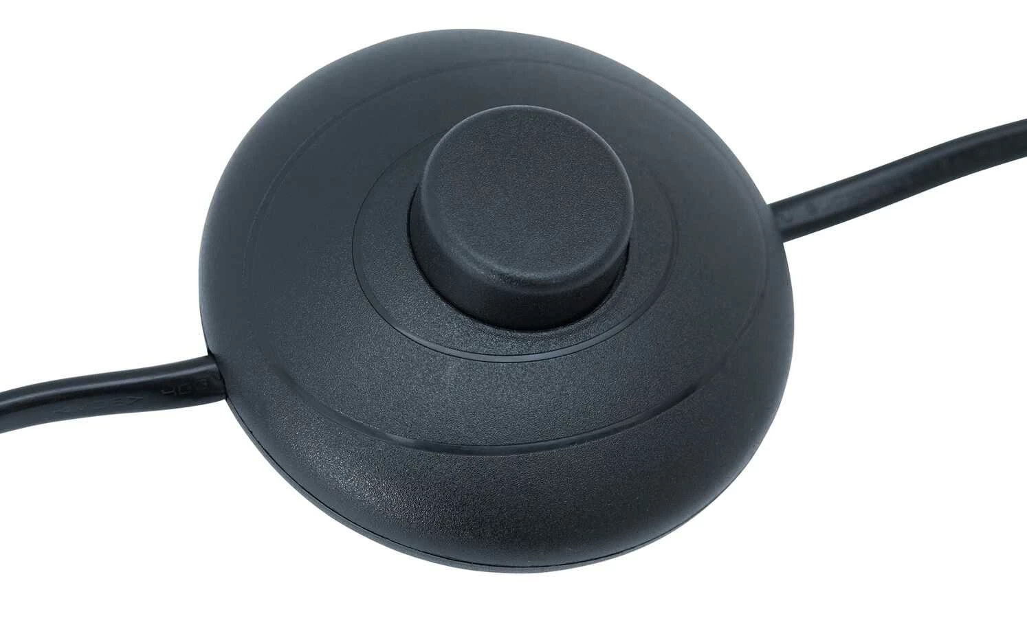 Stehleuchte, 2-flammig, Metall mit Grasgeflecht – Bild 3