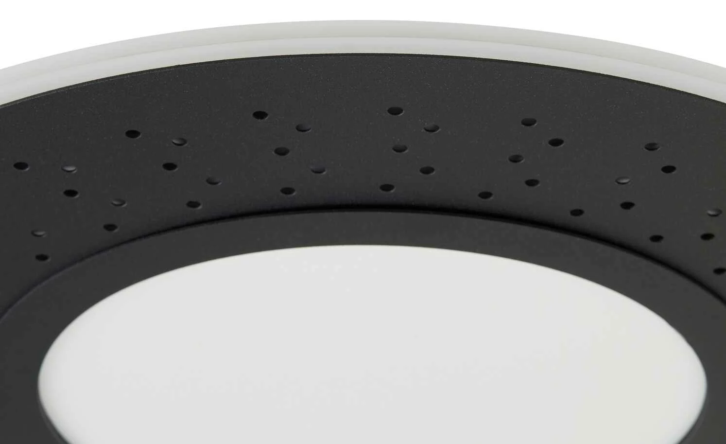 Trio LED-Deckenleuchte , schwarz mit Fernbedienung – Bild 10