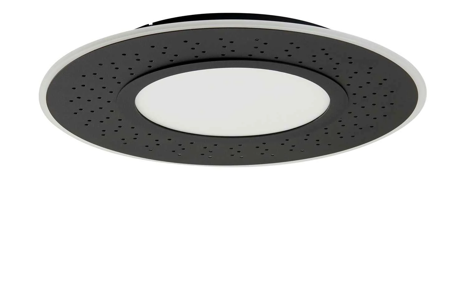 Trio LED-Deckenleuchte , schwarz mit Fernbedienung – Bild 7