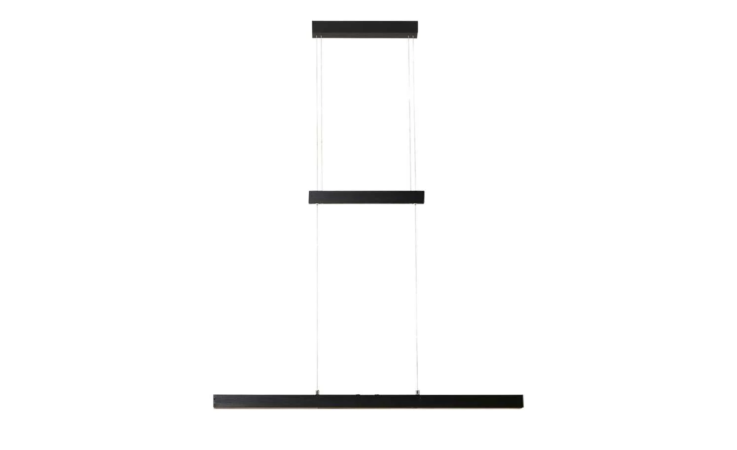 Trio LED-Pendelleuchte, schwarz mit Up & Down Light – Bild 4