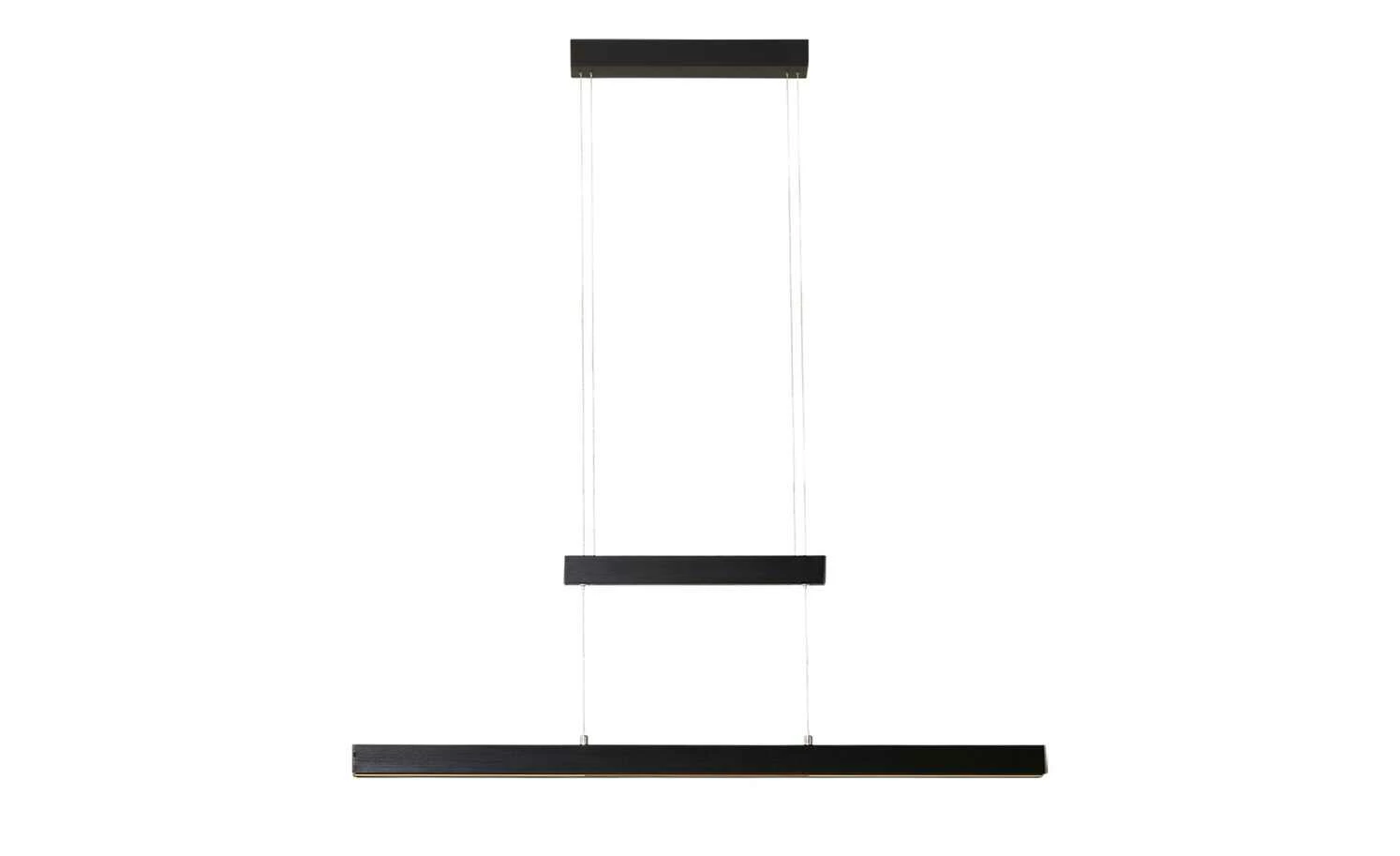 Trio LED-Pendelleuchte, schwarz mit Up & Down Light – Bild 5