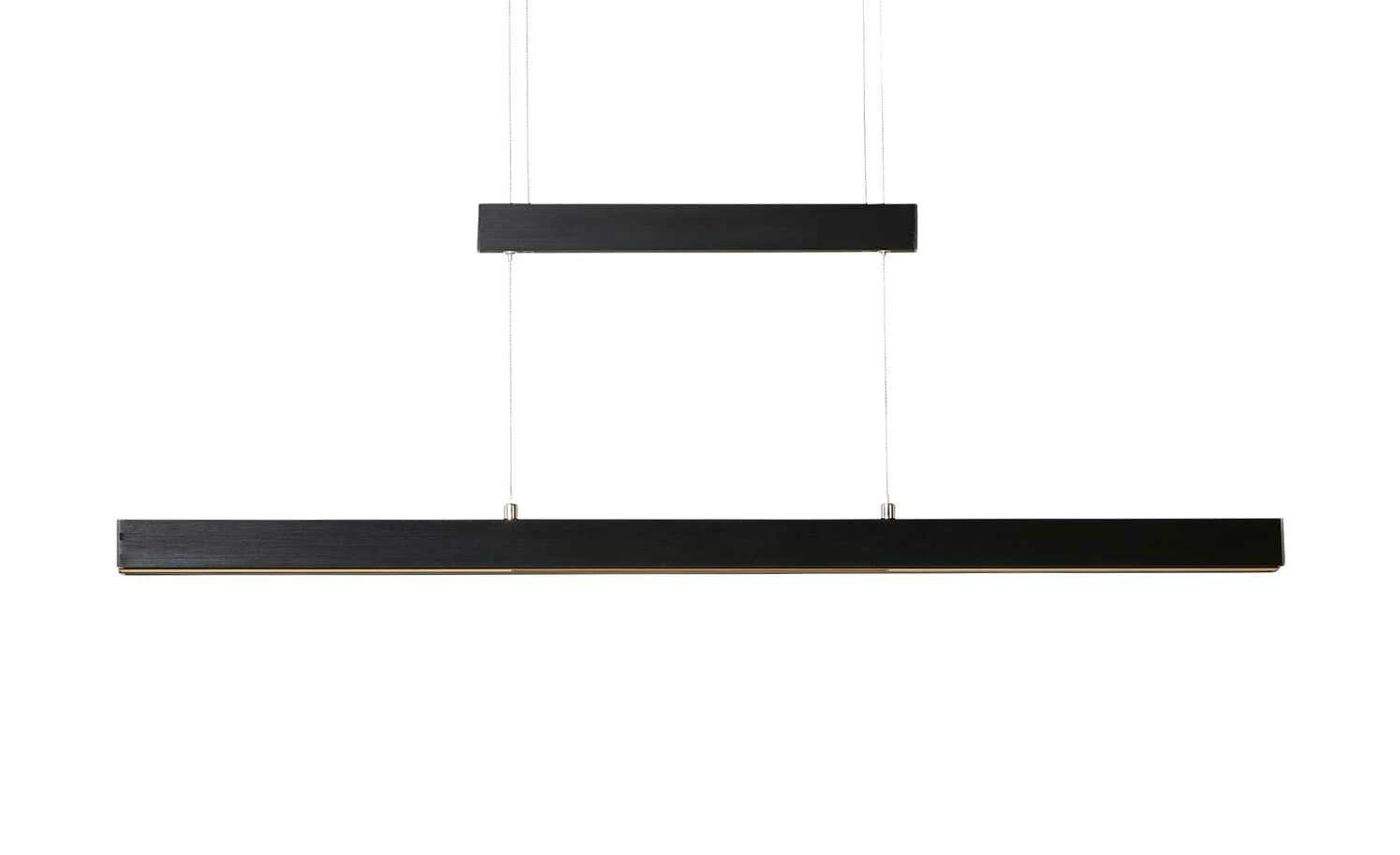 Trio LED-Pendelleuchte, schwarz mit Up & Down Light