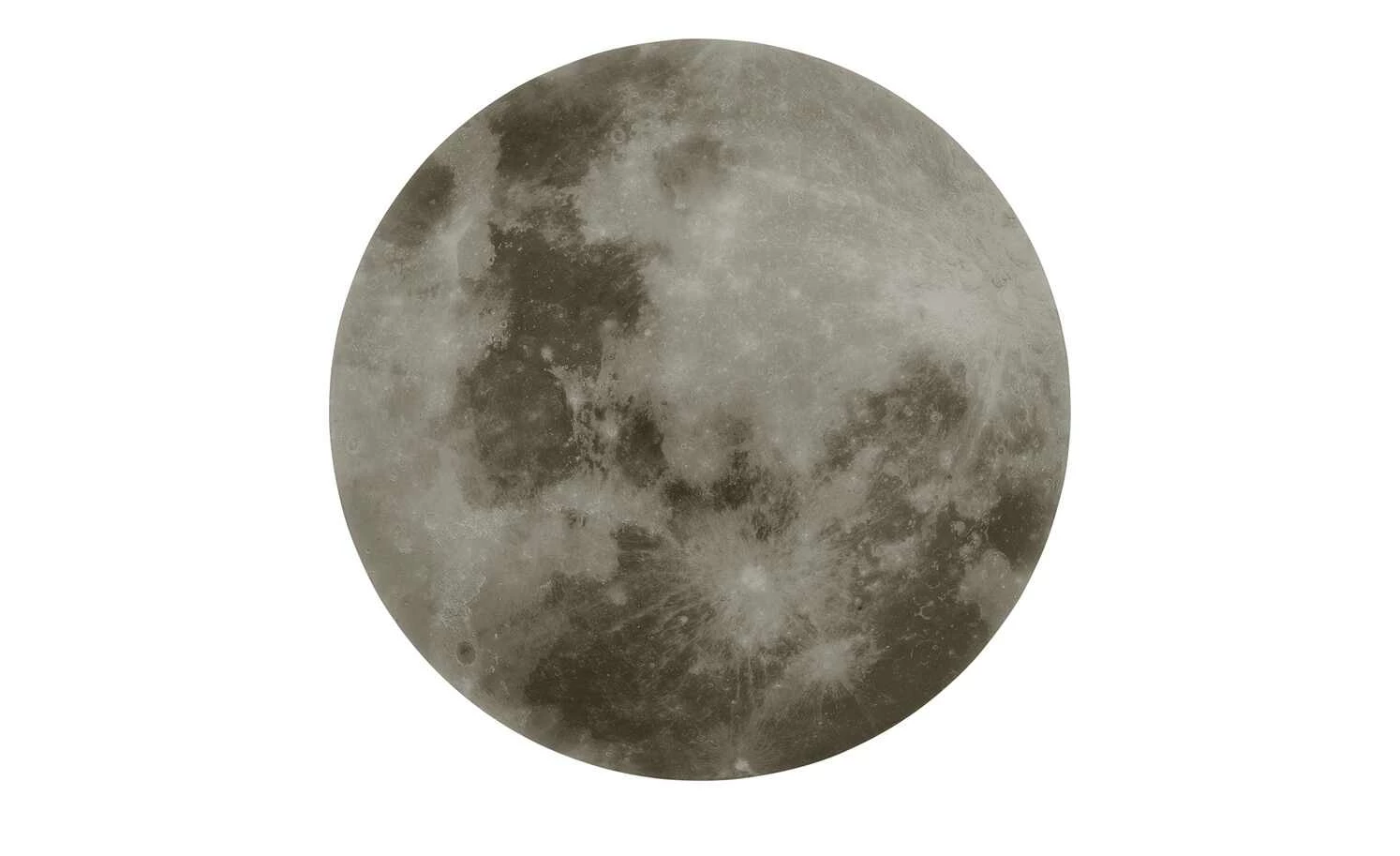 Trio LED-Deckenleuchte in Mondoptik `groß` | 40|W – Bild 8