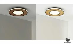 Trio LED-Deckenleuchte, neuseeländische Pinie