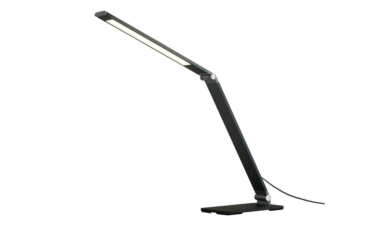 Fischer-Honsel LED-Tischleuchte, anthrazit-grau mit Dimmer – Bild 5