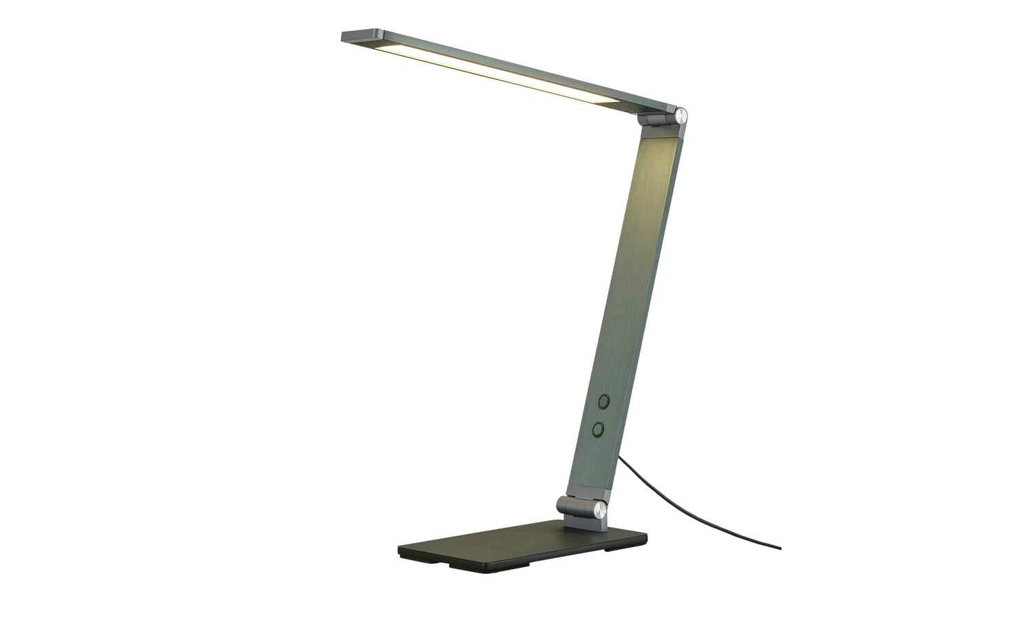 Fischer-Honsel LED-Tischleuchte, anthrazit-grau mit Dimmer – Bild 6