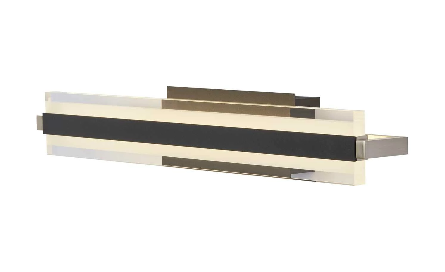 Fischer-Honsel LED-Wandleuchte, sandschwarz mit Dimmer – Bild 3