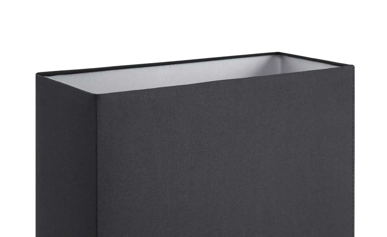 Fischer-Honsel Tischleuchte, 1-flammig, silberfarben antik/ schwarz `groß` | 50|cm – Bild 5