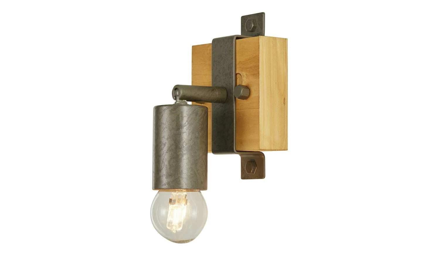 Paul Neuhaus Decken- und Wandstrahler, 1-flammig, Pinie / Metall – Bild 7